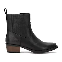 Frye and Co. Womens Helmi Flat Heel Booties
