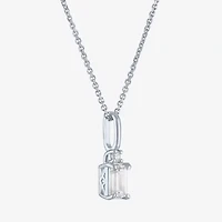 (Gh / Si2 I1) Womens 1/3 CT. T.W. Lab Grown White Diamond 10K Gold 16 Inch Pendant Necklace