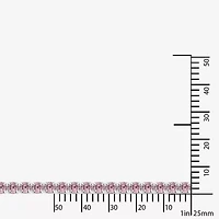 Diamonart Marilyn Monroe Womens Pink Cubic Zirconia Sterling Silver 7.25 Inch Tennis Bracelet