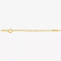 Diamond Addiction (G-H, Si2-I1) Womens 1/10 CT. T.W. Lab Grown White Diamond 14K Gold Over Silver Round 16 Inch Pendant Necklace