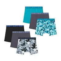 Hanes Moves Stretch Bonus Pack Little & Big Kid Boys 6 Boxer Briefs