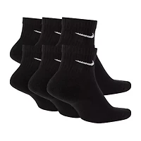 Nike Everyday Cushioned Unisex Adult Multi-Pack Pair Quarter Ankle Socks