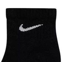 Nike Everyday Cushioned Unisex Adult Multi-Pack Pair Quarter Ankle Socks
