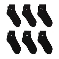 Nike Everyday Cushioned Unisex Adult Multi-Pack Pair Quarter Ankle Socks