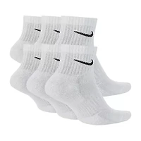 Nike Everyday Cushioned Unisex Adult Multi-Pack Pair Quarter Ankle Socks