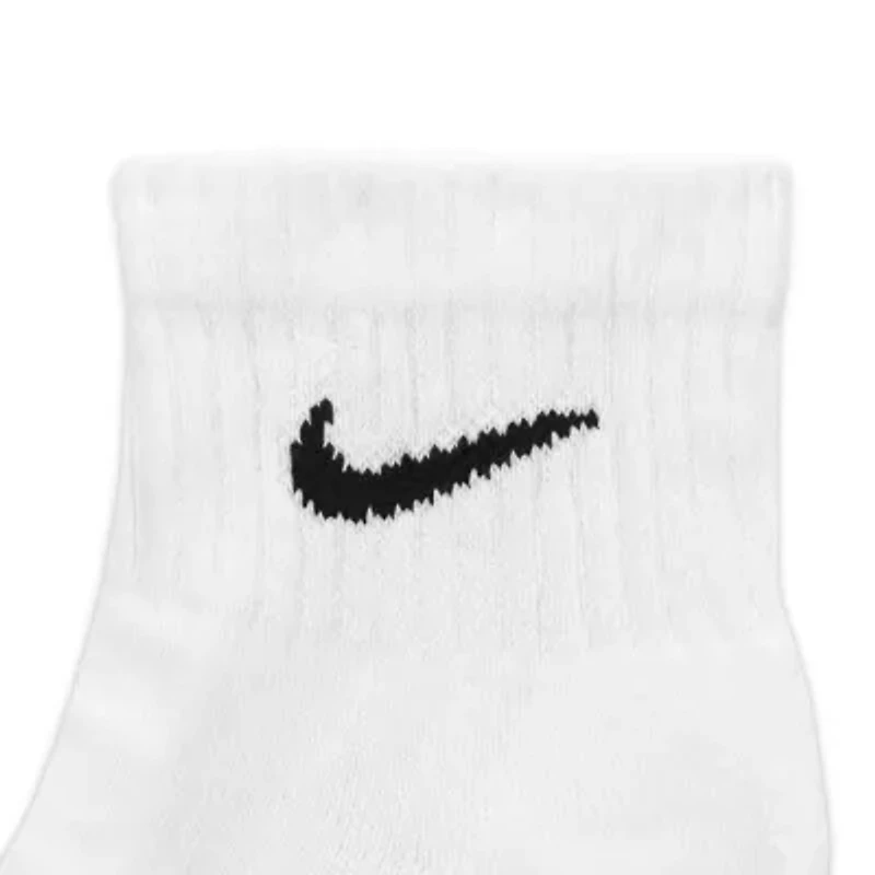 Nike Everyday Cushioned Unisex Adult Multi-Pack Pair Quarter Ankle Socks