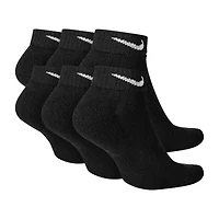 Nike Everyday Cushioned Unisex Adult Multi-Pack 6 Pair Low Cut Socks
