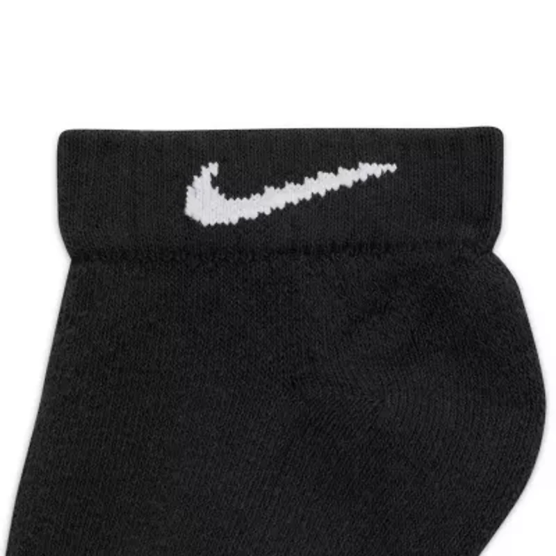 Nike Everyday Cushioned Unisex Adult Multi-Pack 6 Pair Low Cut Socks