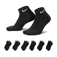 Nike Everyday Cushioned Unisex Adult Multi-Pack 6 Pair Low Cut Socks