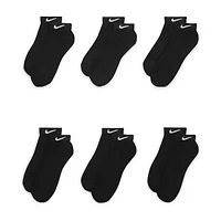 Nike Everyday Cushioned Unisex Adult Multi-Pack 6 Pair Low Cut Socks