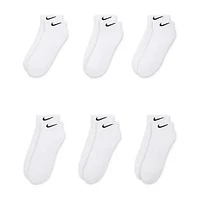 Nike Everyday Cushioned Unisex Adult Multi-Pack 6 Pair Low Cut Socks