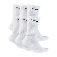 Nike Everyday Cushioned Unisex Adult 6 Pair Crew Socks
