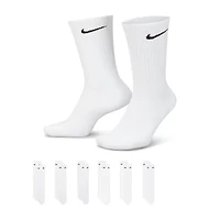 Nike Everyday Cushioned Unisex Adult 6 Pair Crew Socks