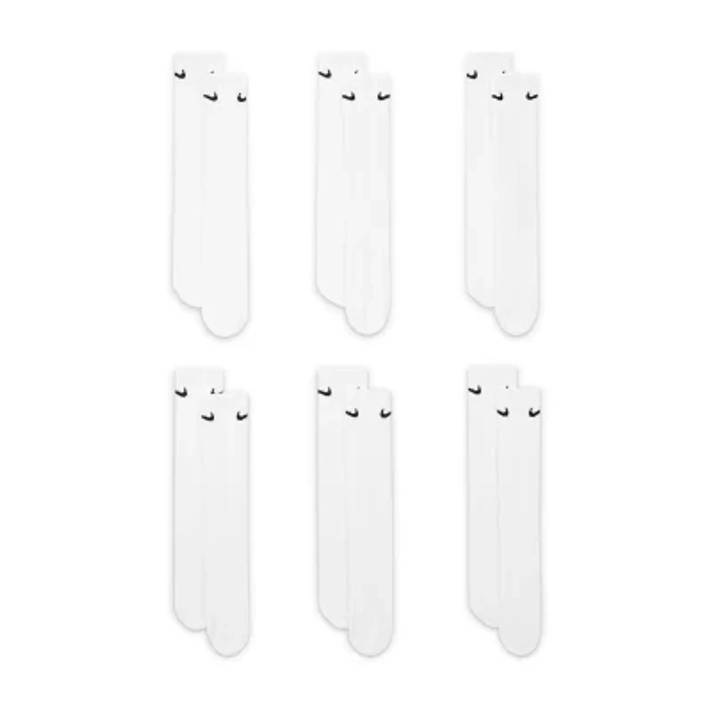 Nike Everyday Cushioned Unisex Adult 6 Pair Crew Socks