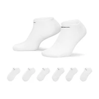 Nike Everyday Cushioned Unisex Adult Multi-Pack 6 Pair No Show Socks