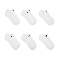 Nike Everyday Cushioned Unisex Adult Multi-Pack 6 Pair No Show Socks