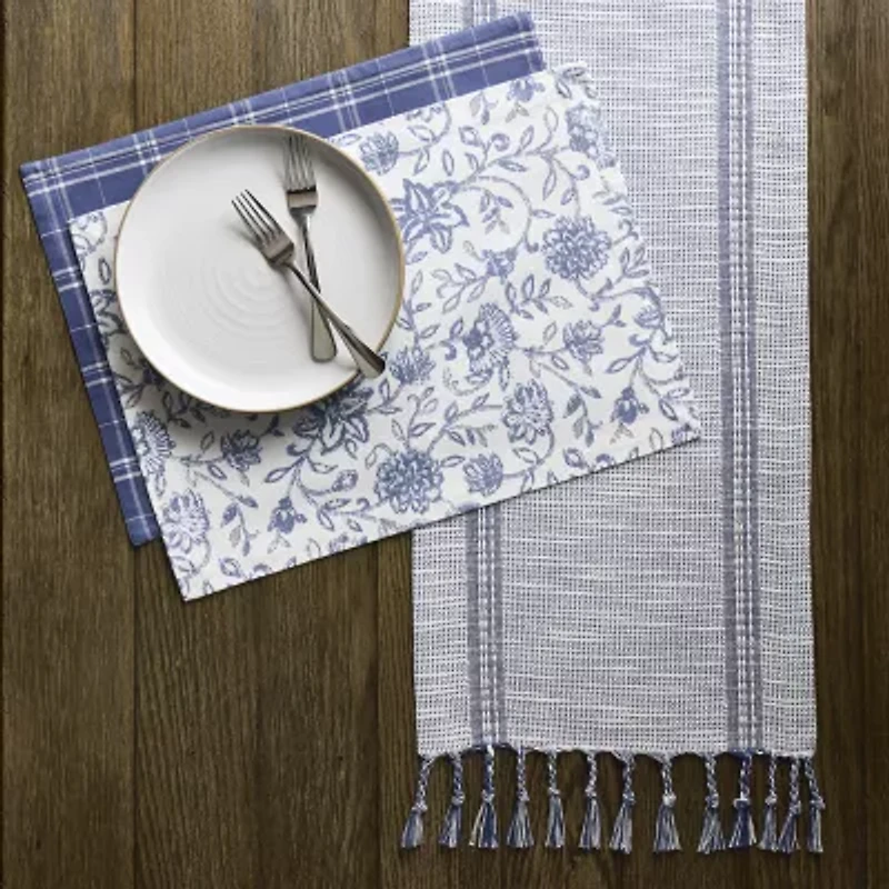 Linden Street Windowpane 4-pc. Placemat