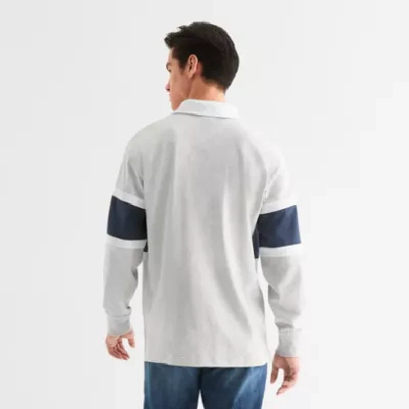 Arizona Mens Long Sleeve Rugby Polo