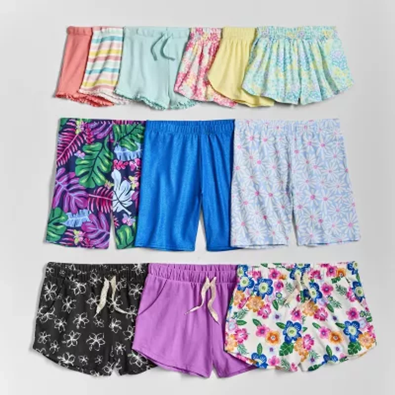 Okie Dokie Toddler & Little Girls Pull-On Short
