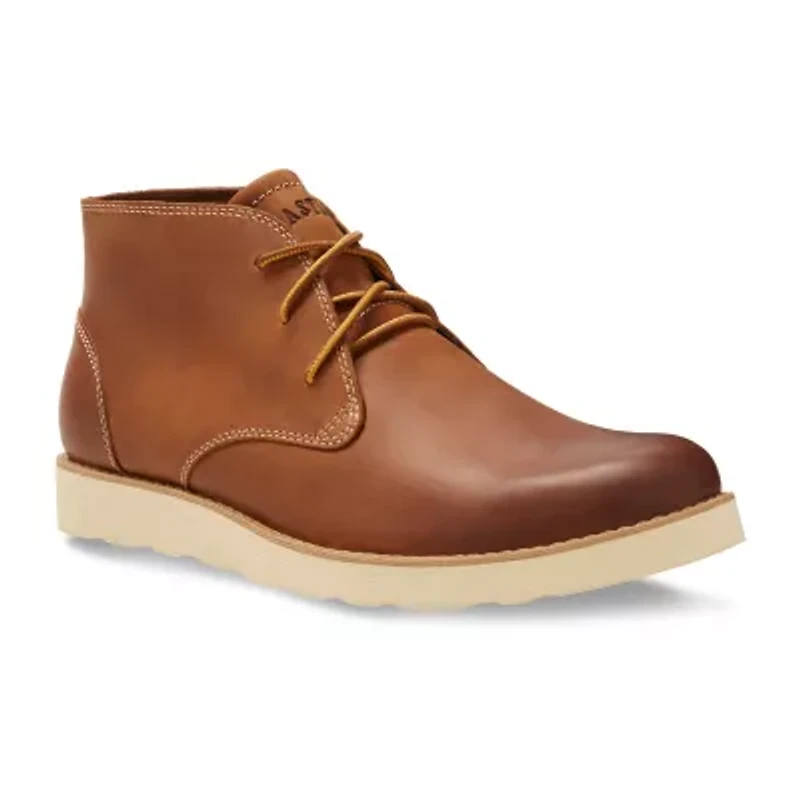 Eastland Mens Jack Ankle Flat Heel Chukka Boots