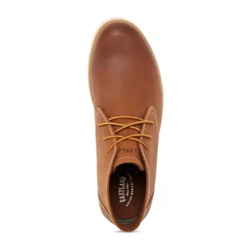 Eastland Mens Jack Ankle Flat Heel Chukka Boots