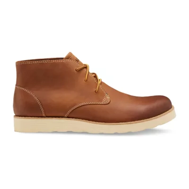 Eastland Mens Jack Ankle Flat Heel Chukka Boots