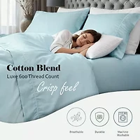 SUPERIOR® Imperia Dash Stitch 600tc Sheet Set