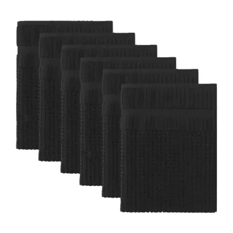 Home Weavers Inc Willow Collection 100% Cotton Zero Twist -pc. Quick Dry Bath Towel Set