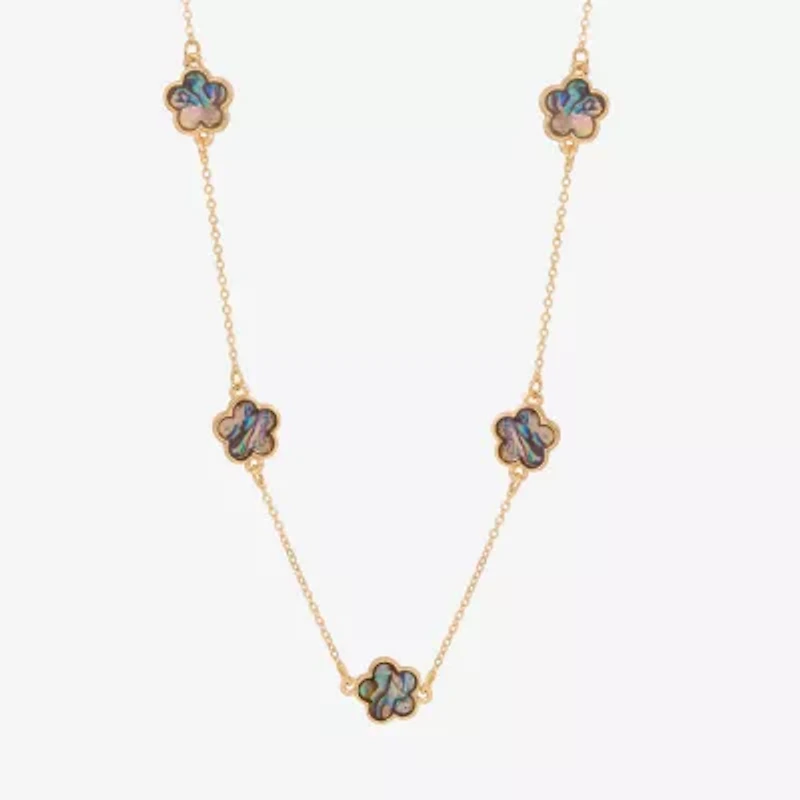 Bijoux Bar Womens 16 Inch Link Chain Necklace