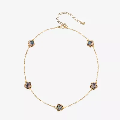 Bijoux Bar Womens 16 Inch Link Chain Necklace
