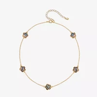 Bijoux Bar Womens 16 Inch Link Chain Necklace
