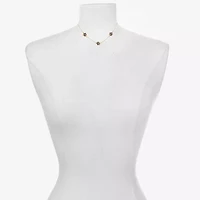 Bijoux Bar Womens 16 Inch Link Chain Necklace