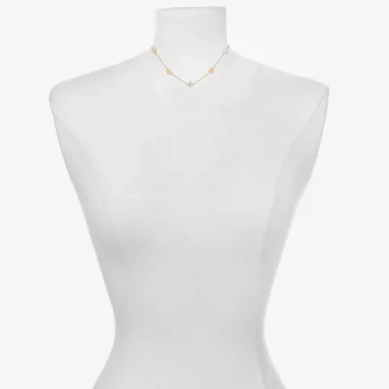 Bijoux Bar Womens 16 Inch Link Chain Necklace