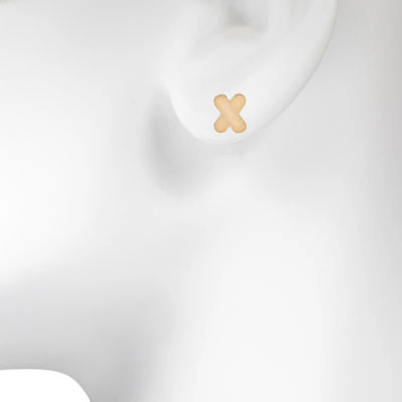 Bijoux Bar Womens Heart 3 Pair Earring Set