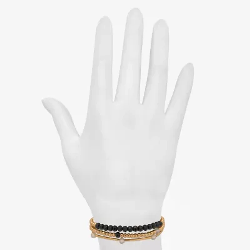 Bijoux Bar Womens 3-pc. Bracelet Set