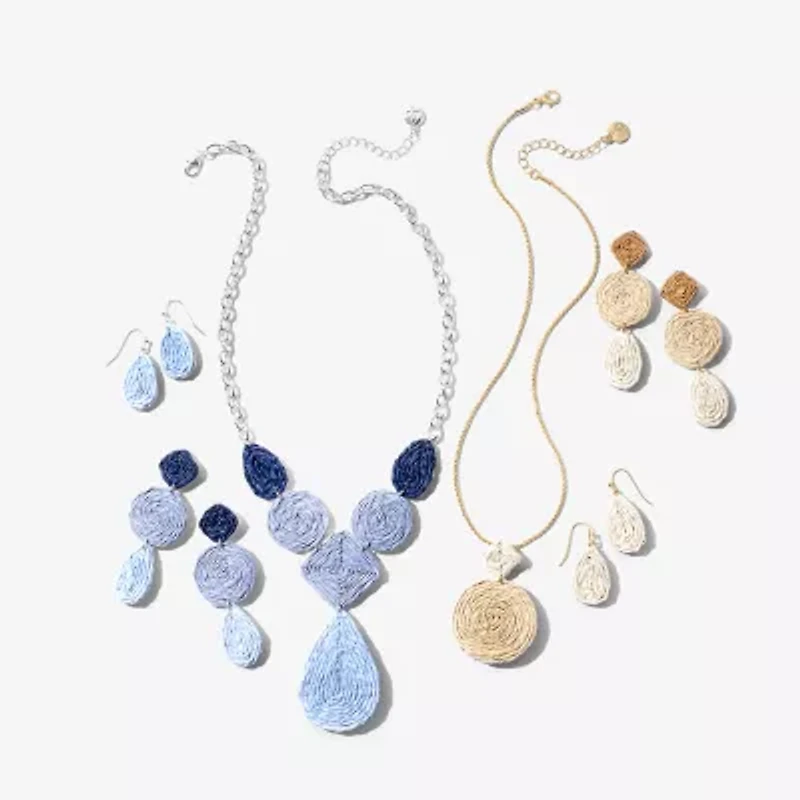 Liz Claiborne Womens Drop Earrings