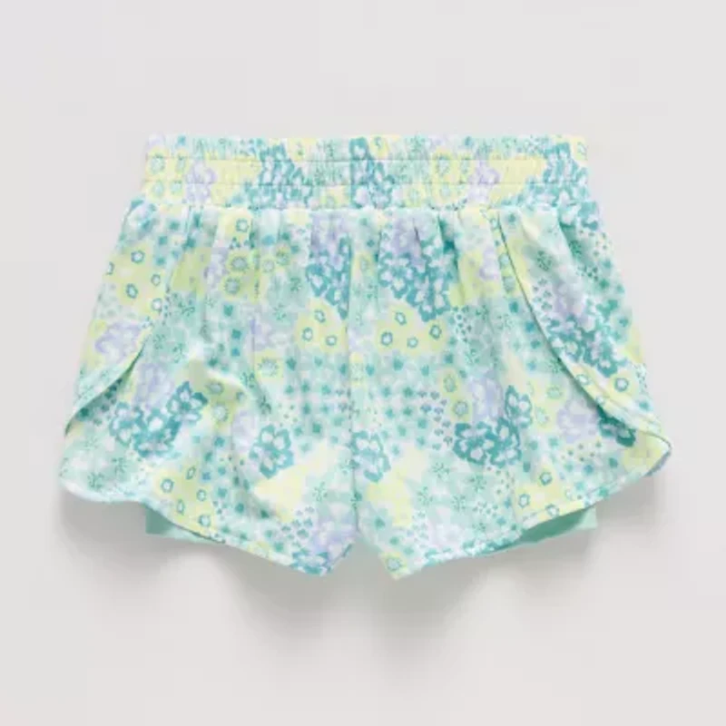 Okie Dokie Active Little Girls Pull-On Short