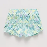 Okie Dokie Active Little Girls Pull-On Short