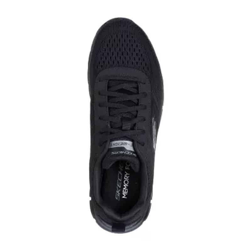 Skechers Track Leshur Mens Walking Shoes Wide Width