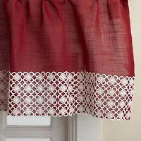 Sweet Home Collection Salem 2-pc. Rod Pocket Window Tier