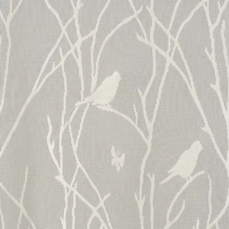 Sweet Home Collection Songbird 2-pc. Rod Pocket Window Tier
