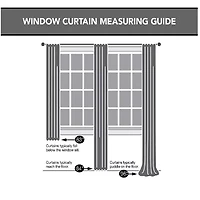 Sweet Home Collection Ruffled Rod Pocket Sheer Single Curtain Panel