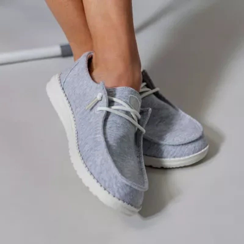 HEYDUDE Wendy Womens Moc Closed Toe Slip-On Shoe