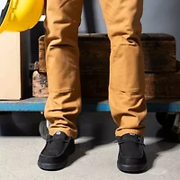 HEYDUDE Wally Work CT Mens Round Slip-On Shoe