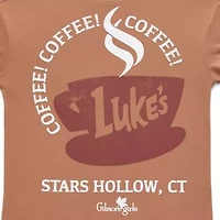 Gilmore Girls Coffee Boyfriend Tee Womens Juniors Crew Neck Short Sleeve Loose Fit Graphic T-Shirt