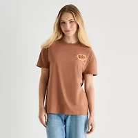 Gilmore Girls Coffee Boyfriend Tee Womens Juniors Crew Neck Short Sleeve Loose Fit Graphic T-Shirt