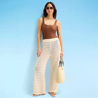 Mynah Womens Striped Swim Pants