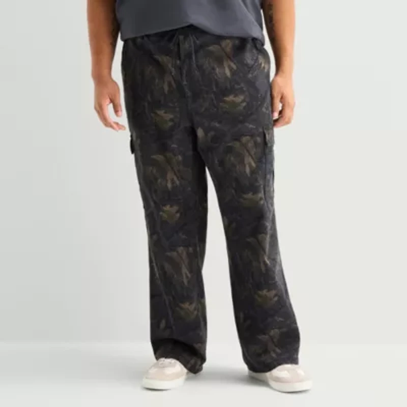 Arizona Mens Loose Fit Big and Tall Cargo Pant