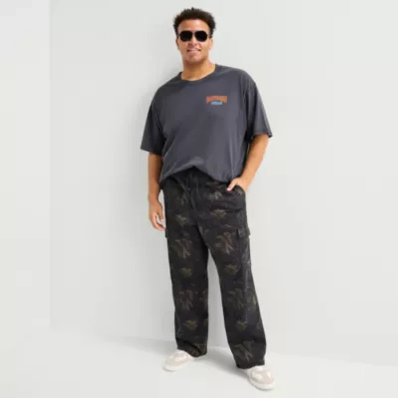 Arizona Mens Loose Fit Big and Tall Cargo Pant