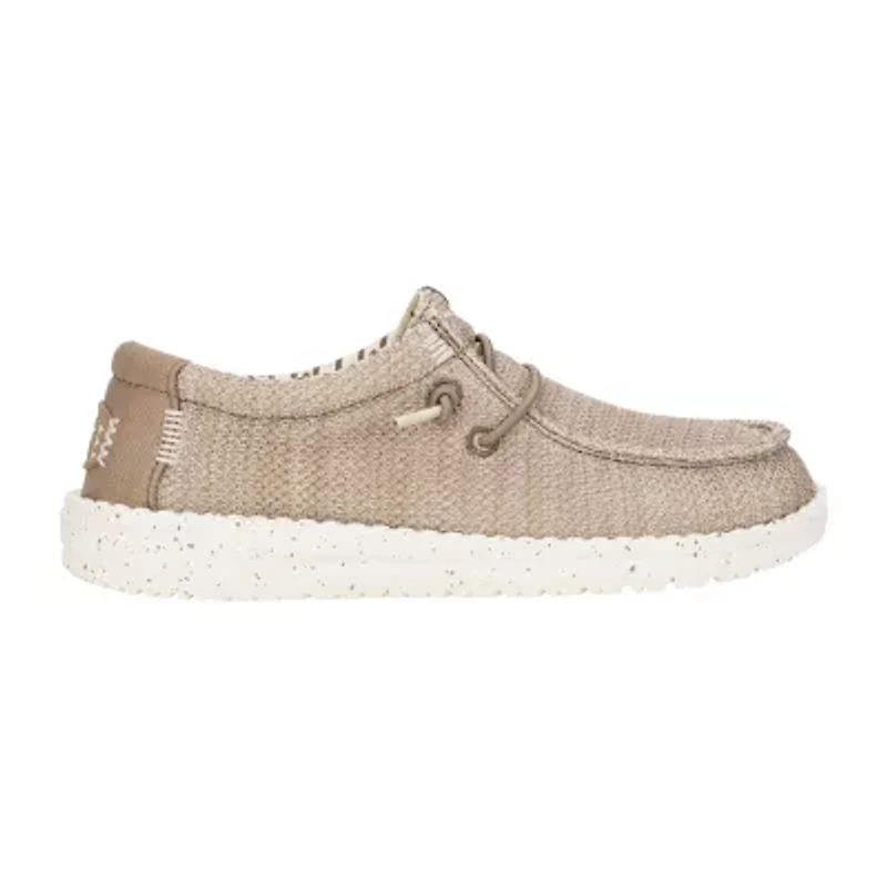 HEYDUDE Wally Stretch Sox Youth Boys Slip-On Shoe